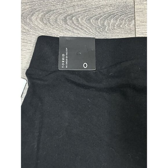 Torrid Women's Plus Black Mesh Inset Bike Shorts Size L 12 - Picture 4 of 6